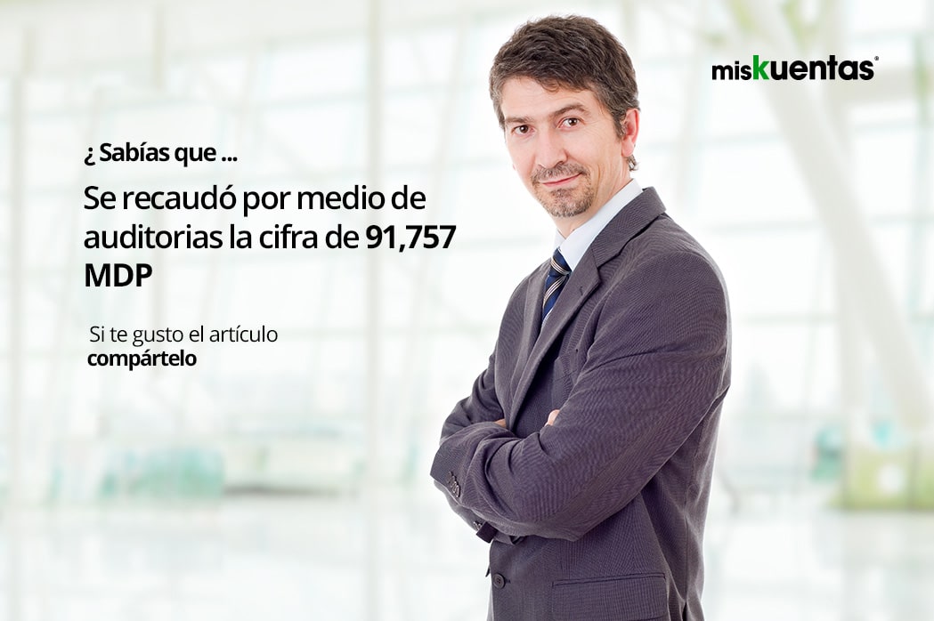 SAT: Recaudación por 91,757 MDP por auditorías