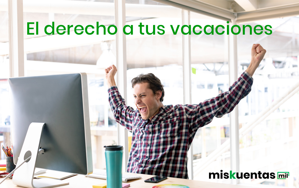 El periodo de vacaciones es el derecho de los trabajadores cuando han cumplido un año de trabajo, y es un prestación de la Ley Federal del Trabajo