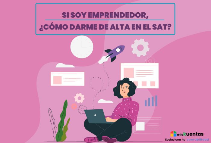 SI SOY EMPRENDEDOR, ¿CÓMO DARME DE ALTA EN EL SAT? | misKuentas ...