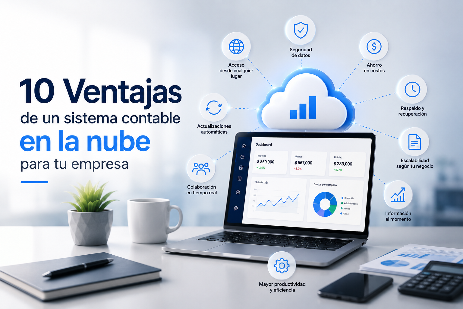 Sistema contable en la nube: ventajas para empresas en México